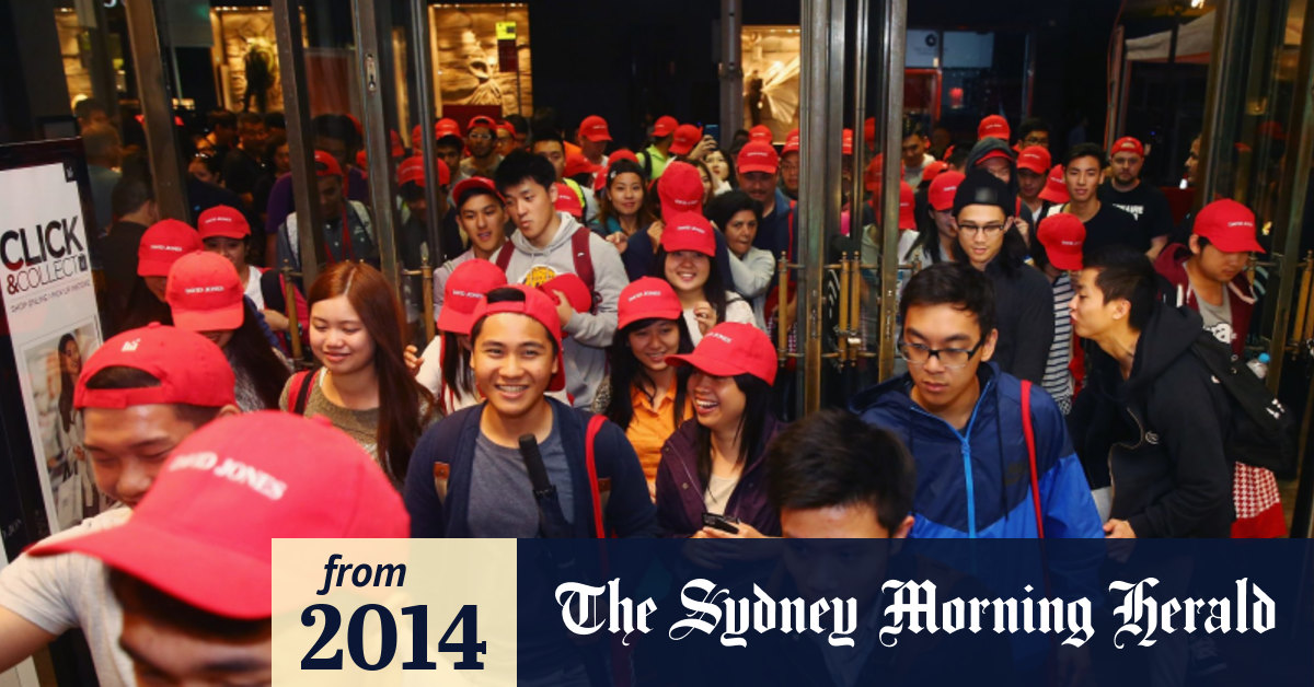 Boxing Day sales in Sydney